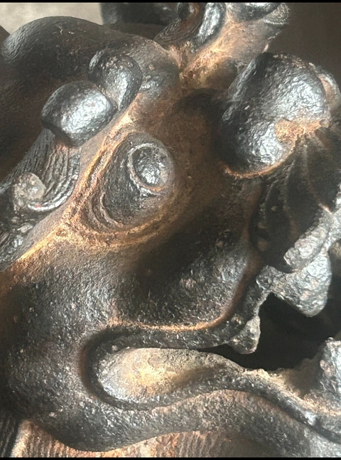 古玩雜項鐵香薰真品鑒賞圖