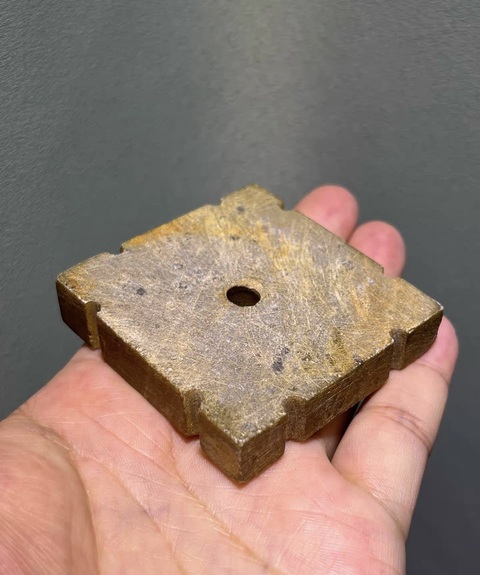 古玩玉器方型璧真品鑒賞圖