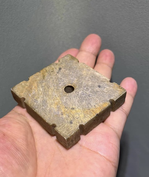 古玩玉器方型璧真品鑒賞圖