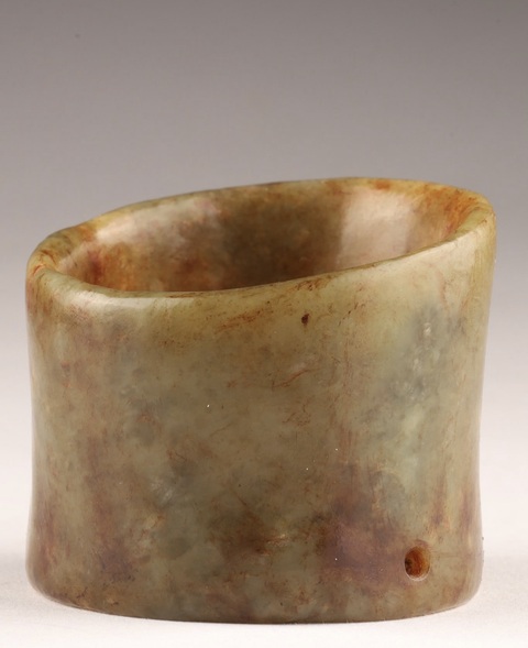 古玩玉器做舊仿古“箍形器”真品鑒賞圖