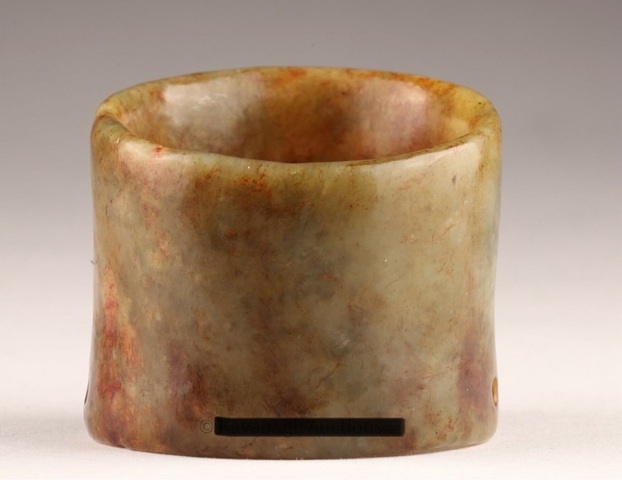 古玩玉器做舊仿古“箍形器”真品鑒賞圖