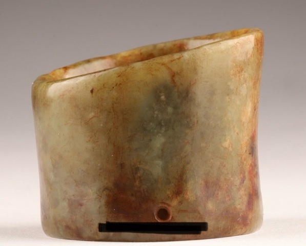 古玩玉器做舊仿古“箍形器”真品鑒賞圖