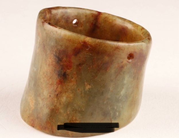 古玩玉器做舊仿古“箍形器”真品鑒賞圖