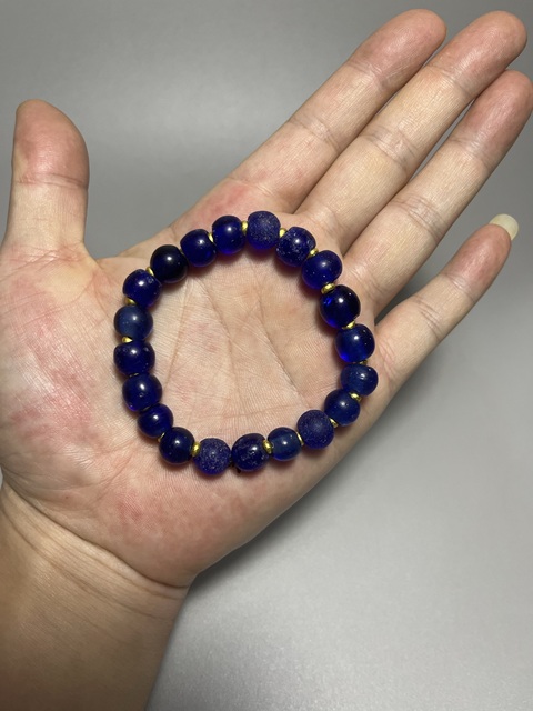 古玩陶瓷清代琉璃手串拍賣,當前價格0元