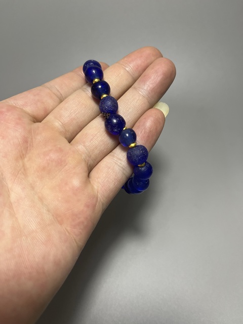 古玩陶瓷清代琉璃手串拍賣,當前價格0元