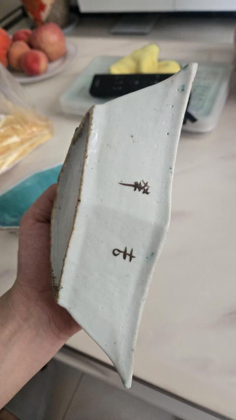 古玩陶瓷粉彩花鳥角碗真品鑒賞圖