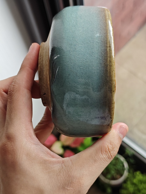 古玩陶瓷鈞窯羅漢缽真品鑒賞圖