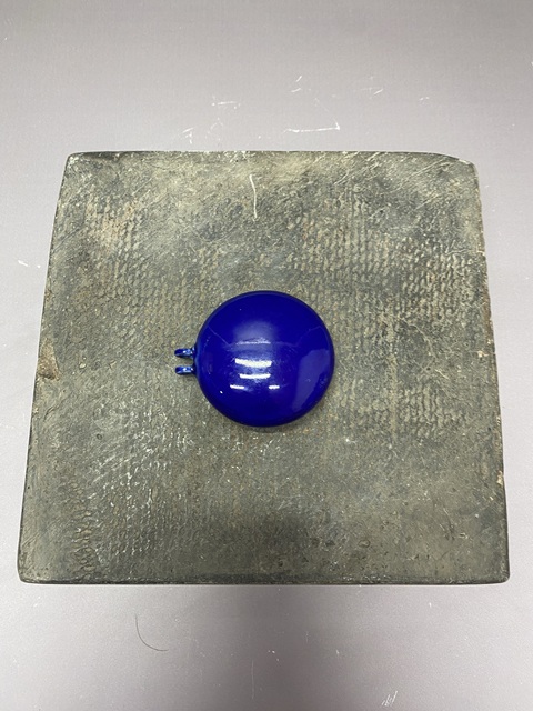 古玩陶瓷清乾隆·霽藍釉鳥食碗拍賣,當前價格1260元