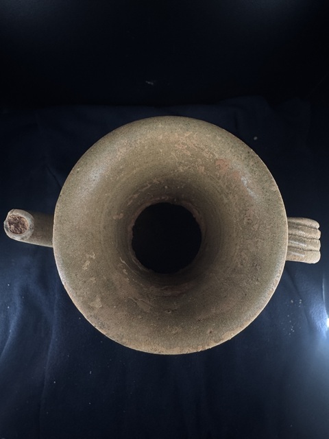 古玩陶瓷青瓷執壺真品鑒賞圖