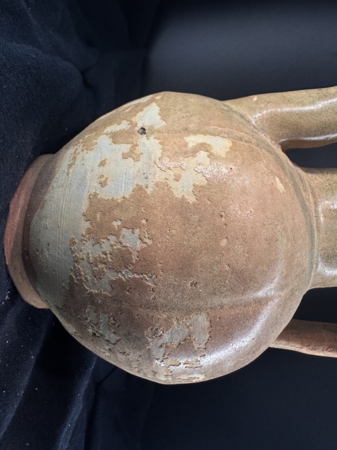 古玩陶瓷青瓷執壺真品鑒賞圖