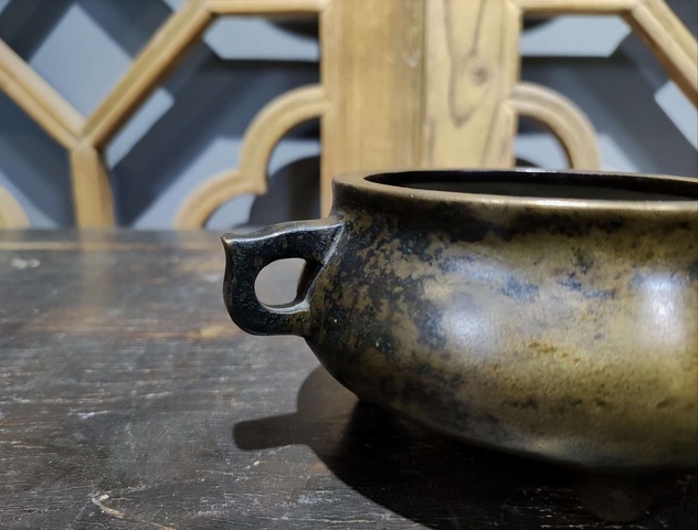 古玩銅器爐子真品鑒賞圖