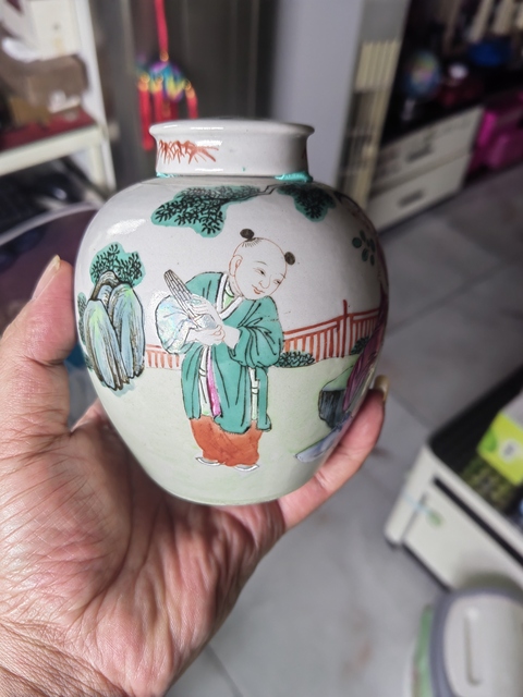 古玩陶瓷罐真品鑒賞圖