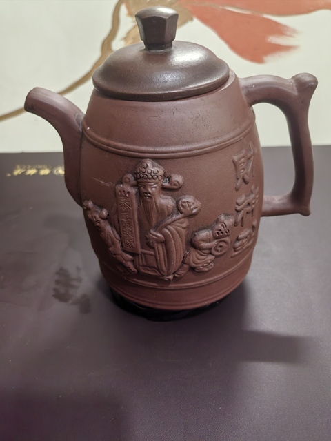 古玩陶瓷執壺真品鑒賞圖
