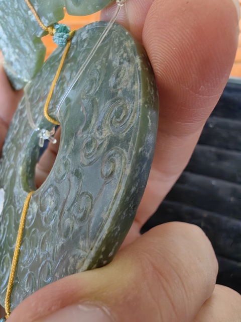 古玩玉器仿古玉璧真品鑒賞圖