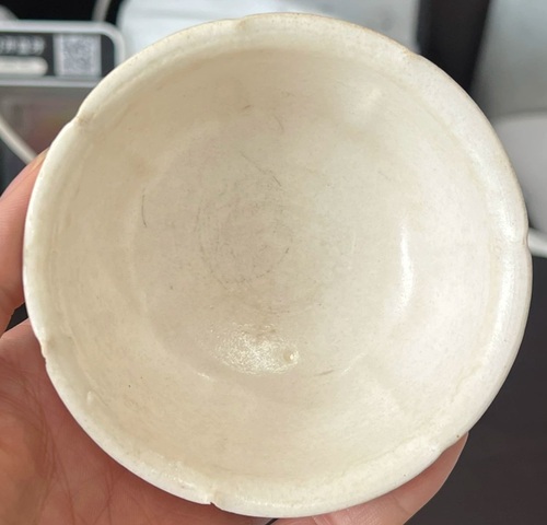 古玩陶瓷霍州窯花口盞真品鑒賞圖