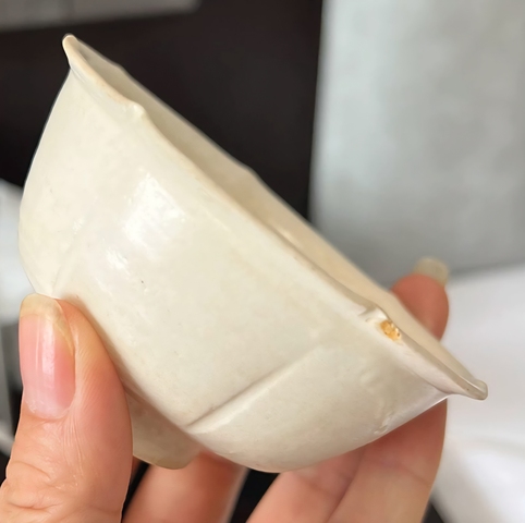 古玩陶瓷霍州窯花口盞真品鑒賞圖