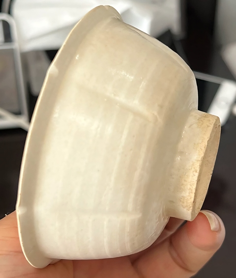古玩陶瓷霍州窯花口盞真品鑒賞圖