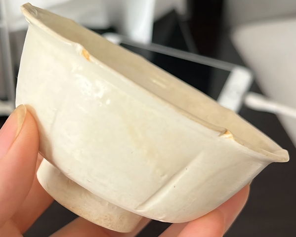 古玩陶瓷霍州窯花口盞真品鑒賞圖