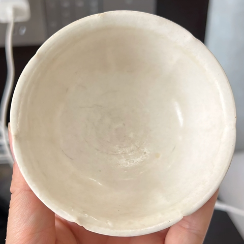 古玩陶瓷霍州窯花口盞真品鑒賞圖