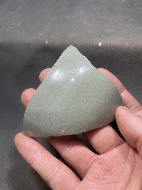 古玩陶瓷河南青瓷標本真品鑒賞圖