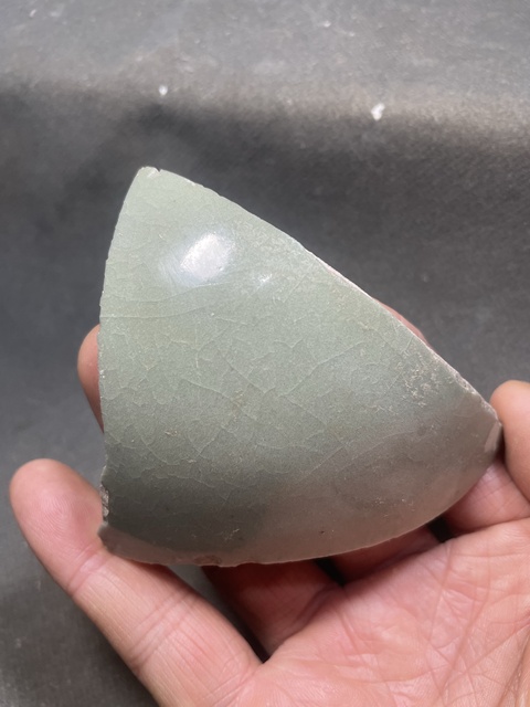 古玩陶瓷河南青瓷標本真品鑒賞圖