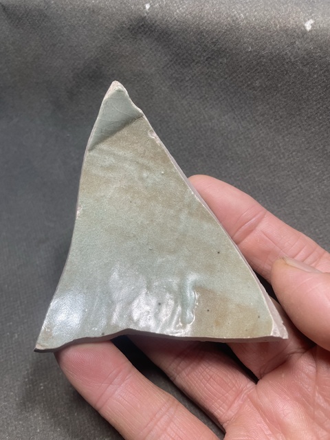 古玩陶瓷河南青瓷標本真品鑒賞圖
