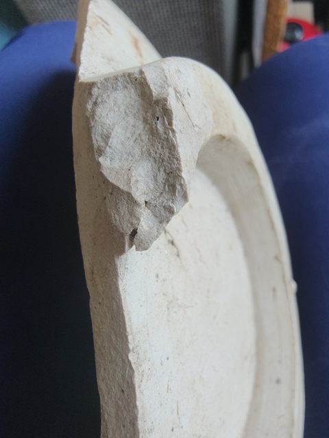 古玩陶瓷明磁州窯系白底黑花仙鶴紋標本真品鑒賞圖