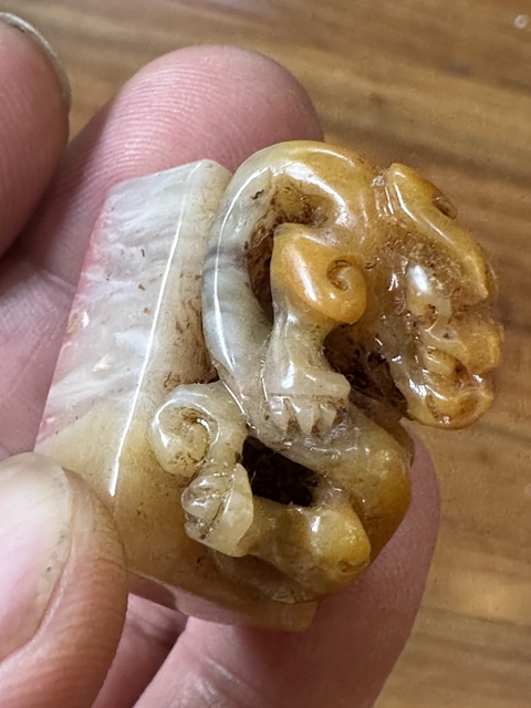 古玩雜項閑章：吉人天相真品鑒賞圖