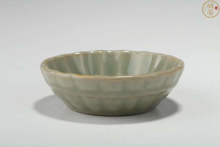 古玩陶瓷元代·龍泉青釉蔗段洗（館藏級精品）拍賣，當前價格18800元