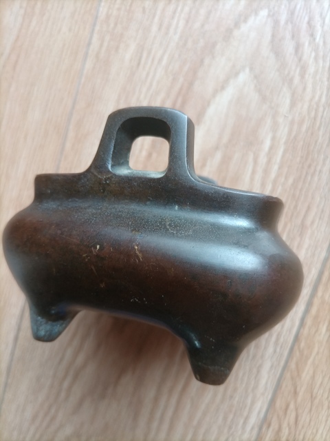 古玩銅器爐子真品鑒賞圖