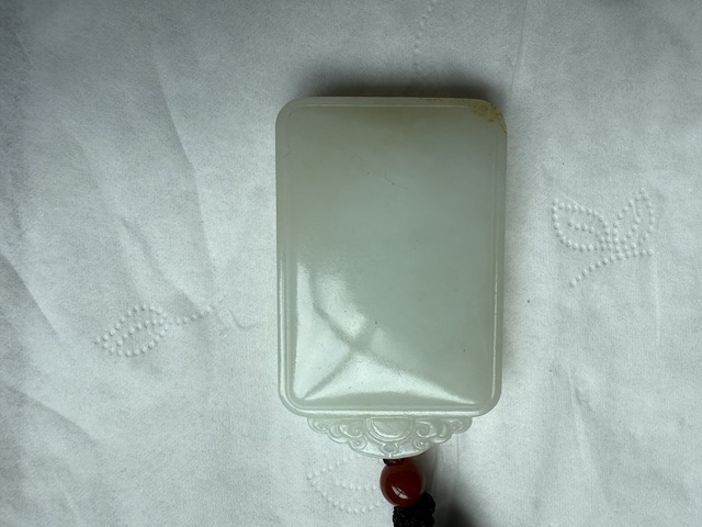 古玩玉器和田玉籽料無事牌真品鑒賞圖