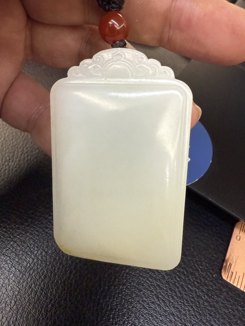 古玩玉器和田玉籽料無事牌真品鑒賞圖