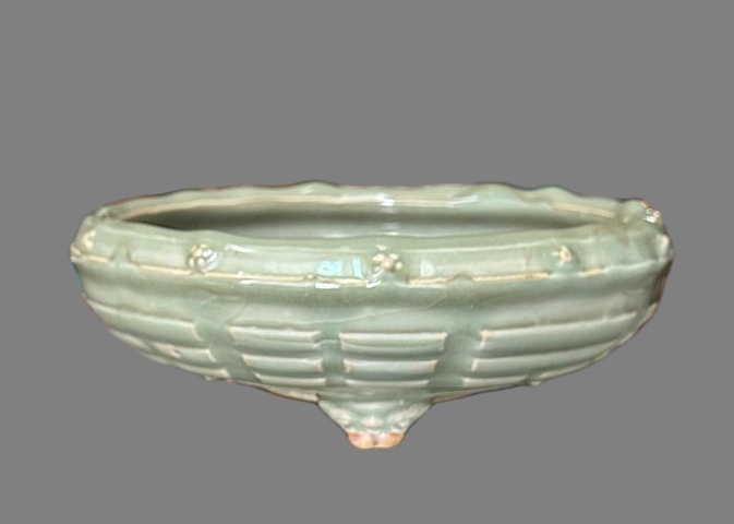 古玩陶瓷明代·龍泉青釉八卦紋香爐（龍泉大窯精品）拍賣，當前價格19800元