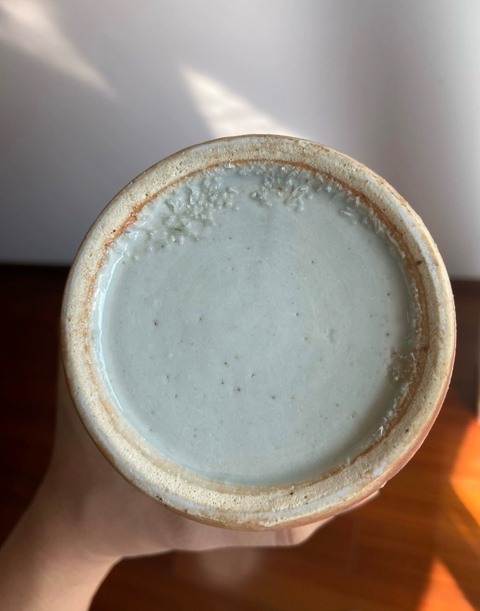 古玩陶瓷青花山水人物紋梅瓶真品鑒賞圖