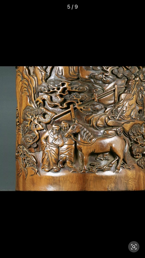 古玩雜項(xiàng)筆筒真品鑒賞圖