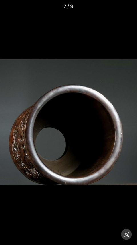 古玩雜項(xiàng)筆筒真品鑒賞圖