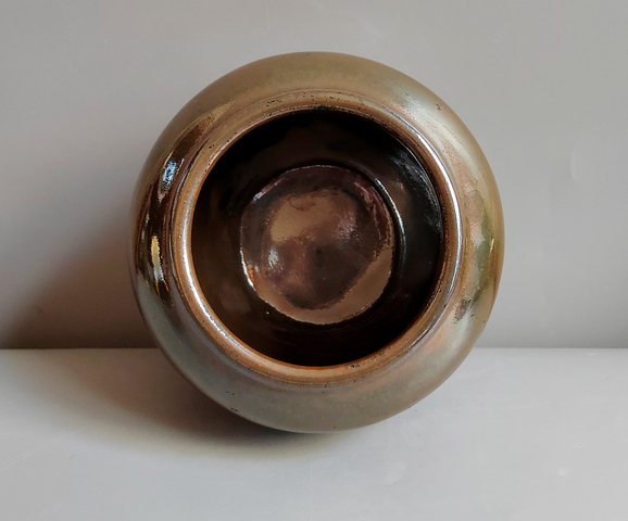 古玩陶瓷明清楊字款紫金釉茶入拍賣,當前價格0元