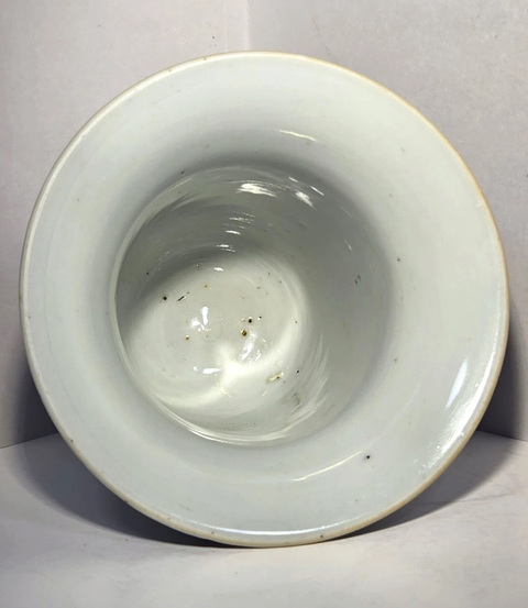 古玩陶瓷灑藍釉鈴鐺杯真品鑒賞圖