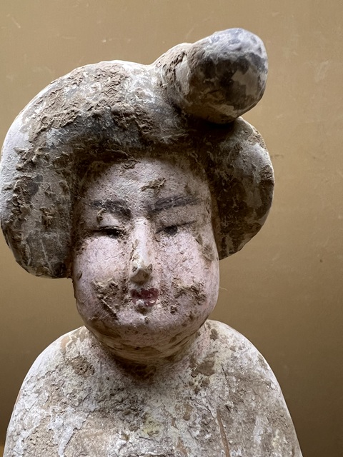 古玩陶瓷唐·肥婆真品鑒賞圖