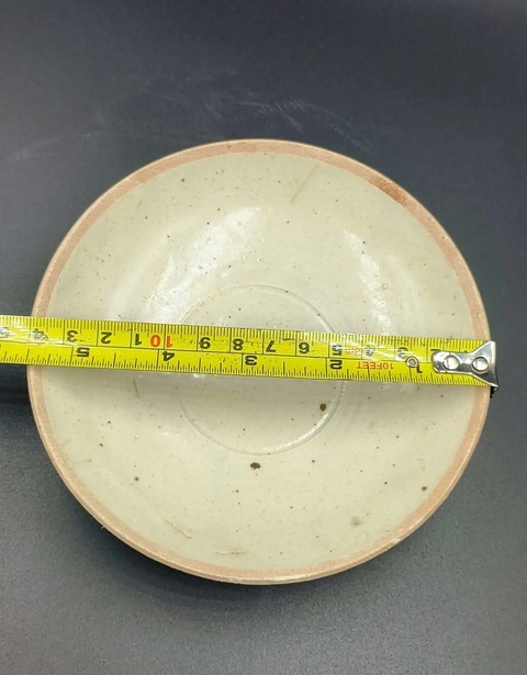 古玩陶瓷南宋湖田窯青白釉盤拍賣，當前價格688元