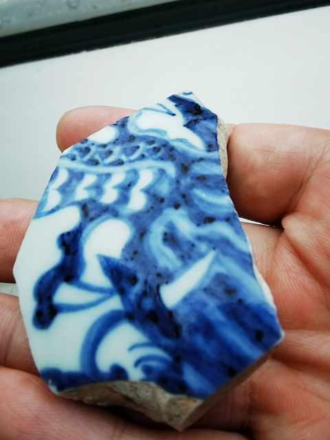 古玩陶瓷青花標本真品鑒賞圖