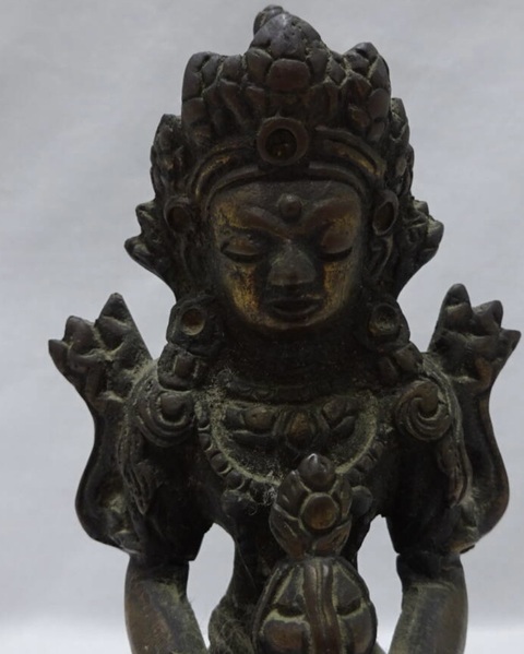 古玩銅器造像真品鑒賞圖