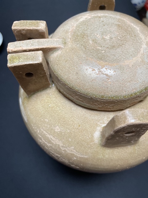 古玩陶瓷岳州窯四系罐真品鑒賞圖