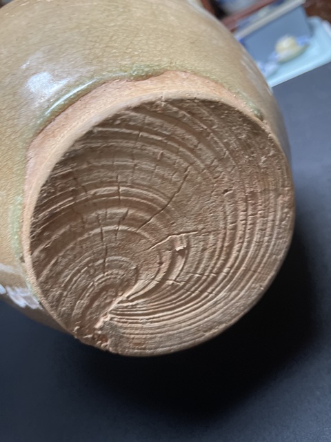 古玩陶瓷岳州窯四系罐真品鑒賞圖
