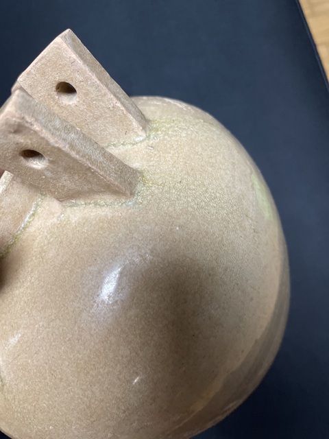 古玩陶瓷岳州窯四系罐真品鑒賞圖