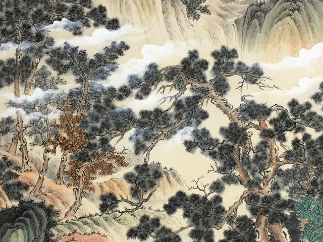 古玩字畫劉廣 山水拍賣,當前價格86000元
