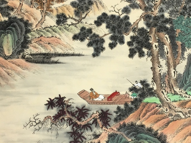 古玩字畫劉廣 山水拍賣,當前價格86000元