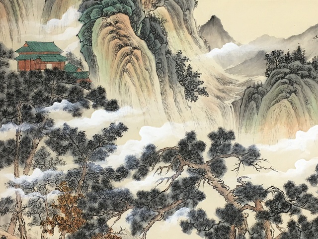 古玩字畫劉廣 山水拍賣,當前價格86000元