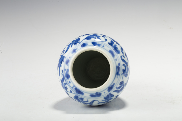 古玩陶瓷清康熙·青花纏枝花卉紋小瓶拍賣,當前價格836元