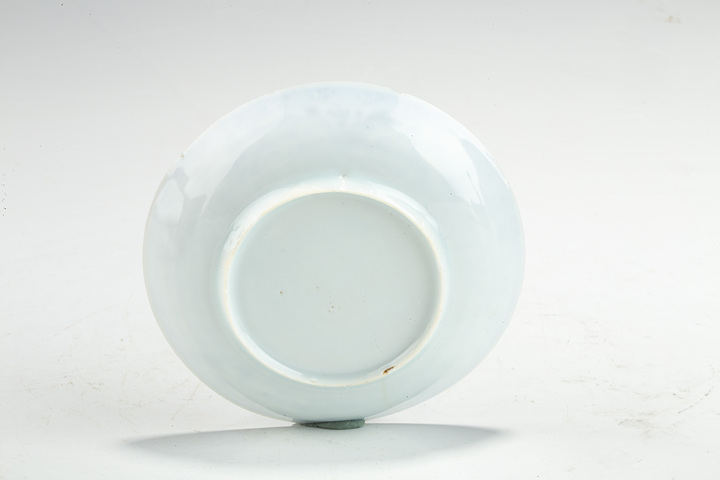 古玩陶瓷清康熙·青花纏枝團花紋杯碟一套拍賣,當前價格108元